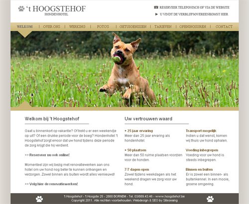 Webdesign hoogstehof